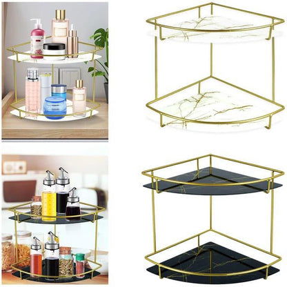 2 tier Corner Multi-Purpose Stand - Dukaanwali