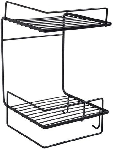 Metal Bathroom Shelf – Wall-Mounted Organizer Rack for Toiletries | ruhdecor