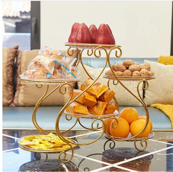 Fruit Stand Multi Layer Fruit Basket, Large Capacity
