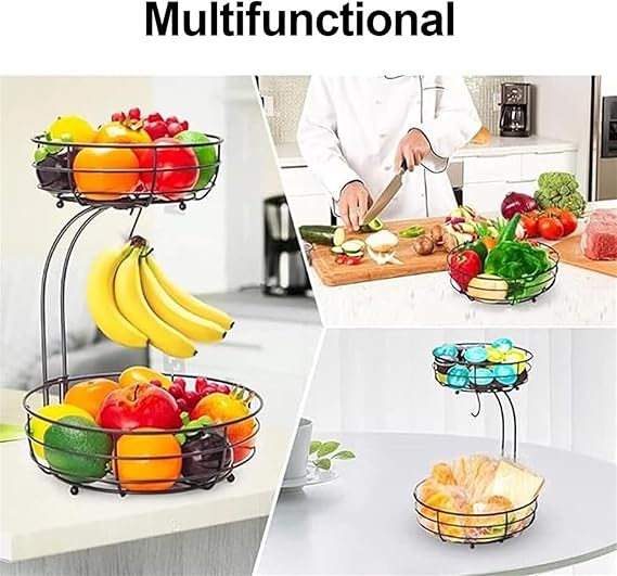 2-Tier Fruit & Vegetable Basket