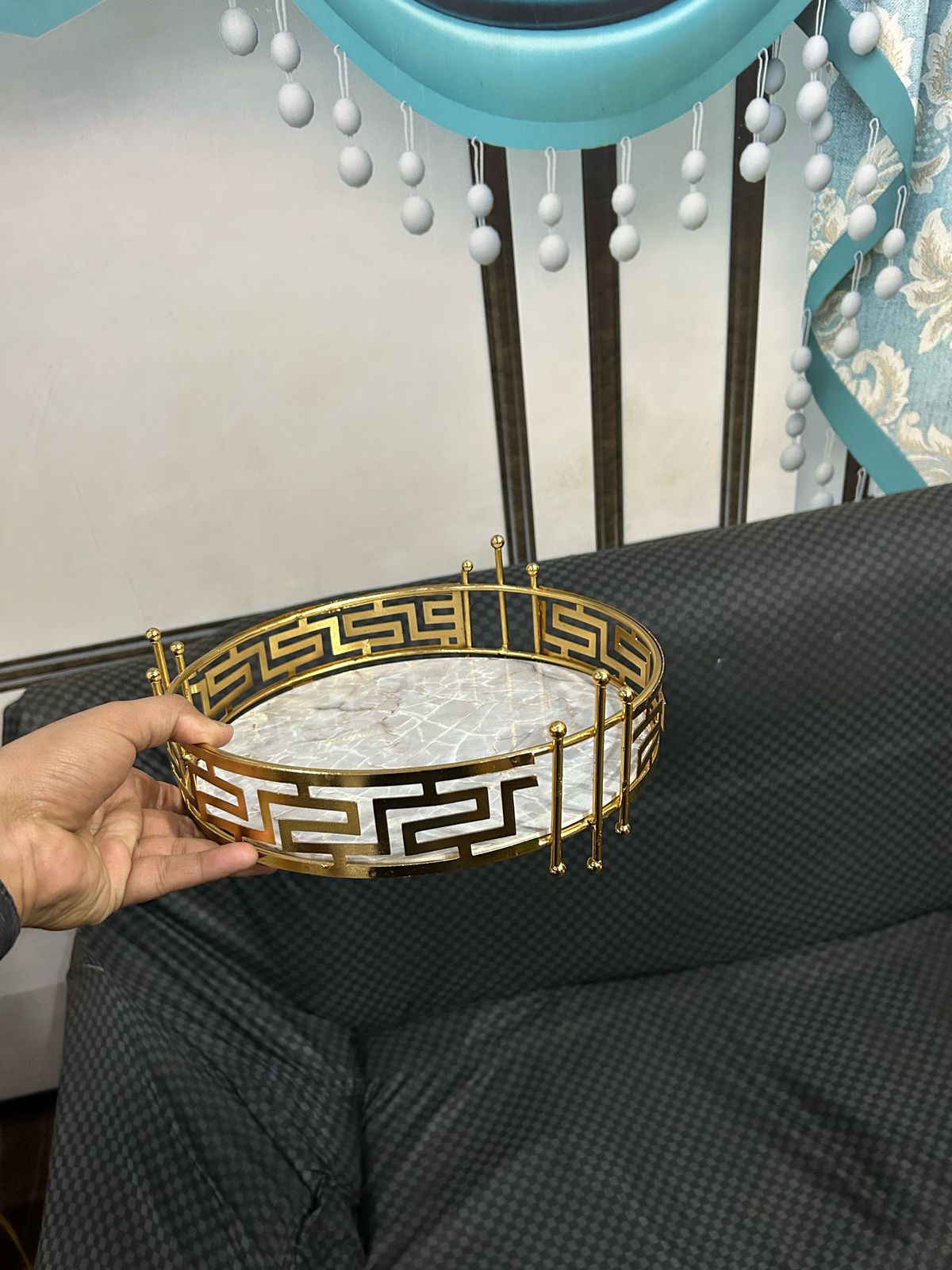 Islamic Serenity Serving Tray - Dukaanwali