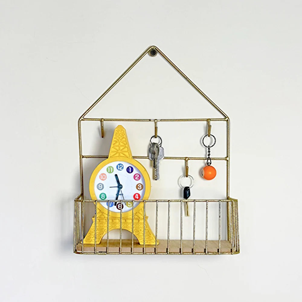 Shelf used for decor and keys
