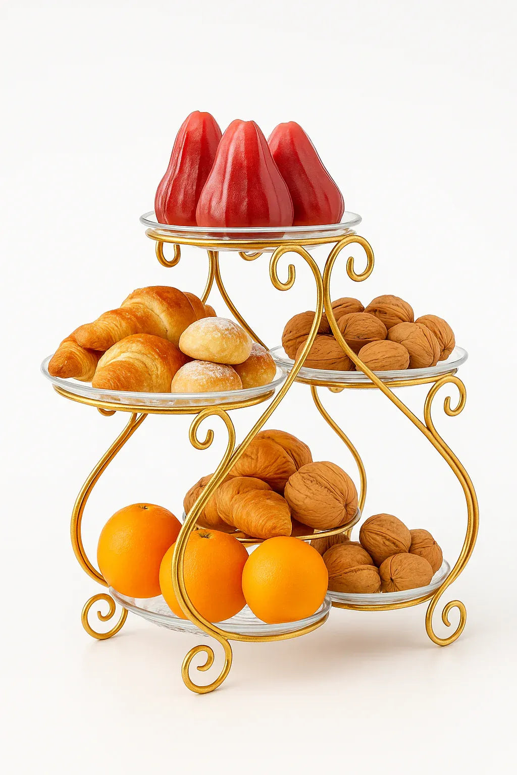 Fruit Stand Multi Layer Fruit Basket, Large Capacity