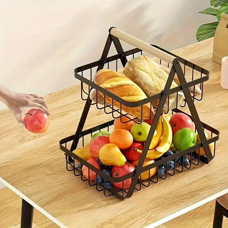 3-Layer Portable Countertop Organizer