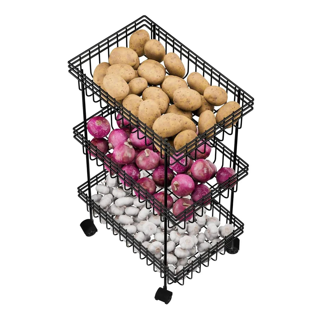 Multipurpose Fruits & Vegetable Stand | Kitchen Trolley