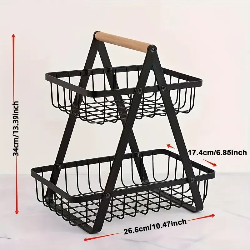 3-Layer Portable Countertop Organizer