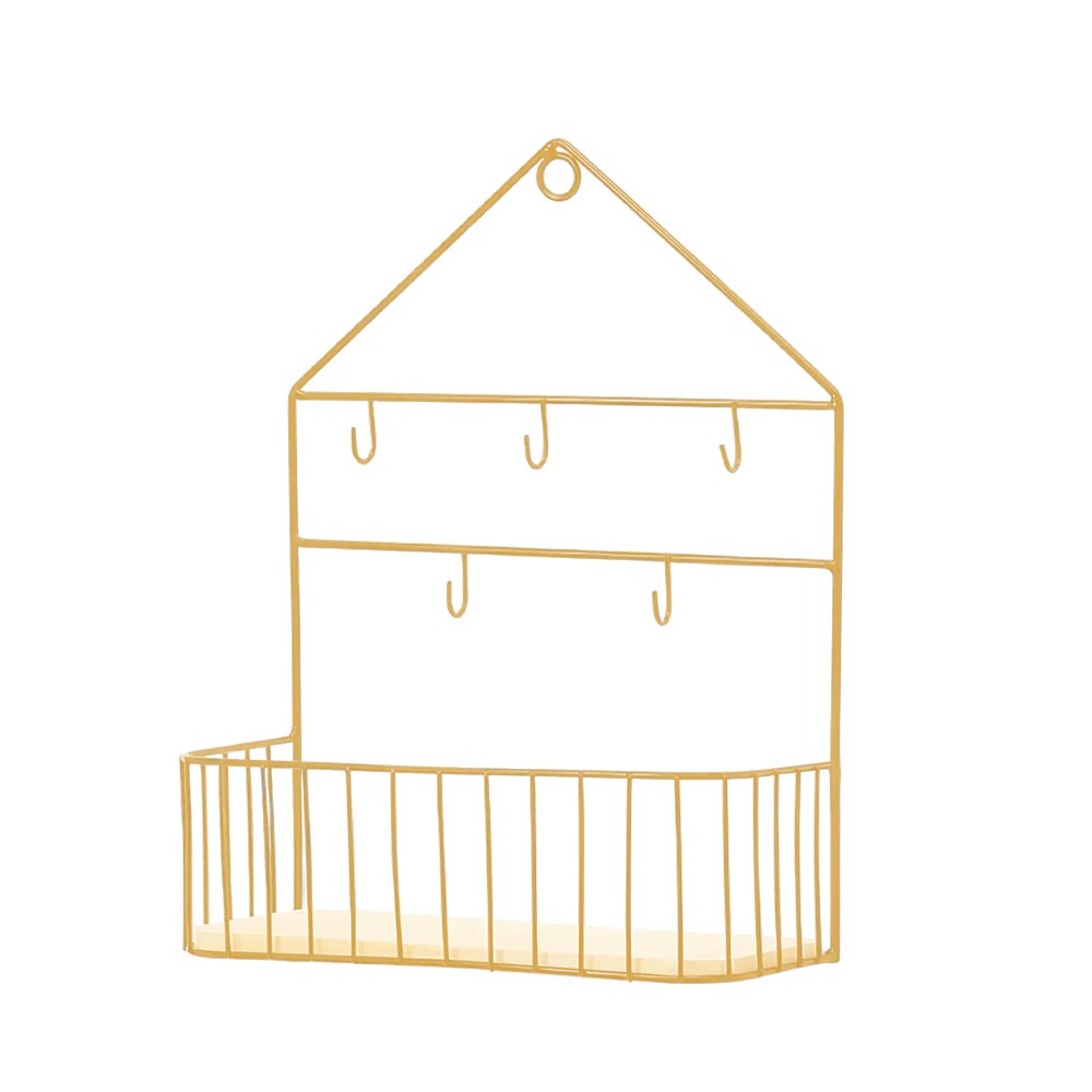 Shelf in use for both storage and decoration