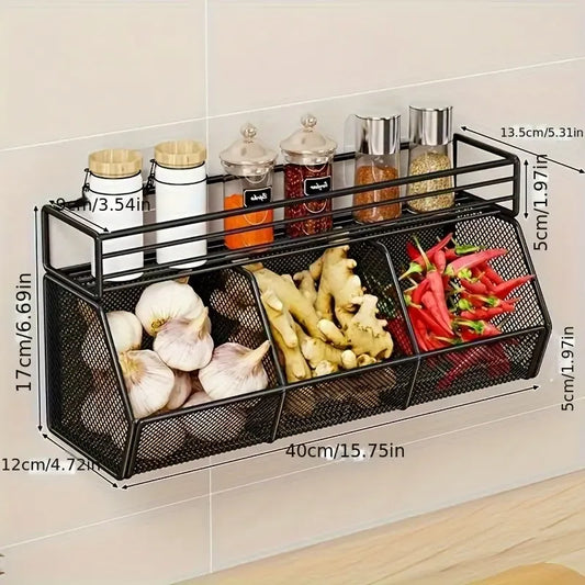 Multipurpose Vegetable and Fruit Storage Rack