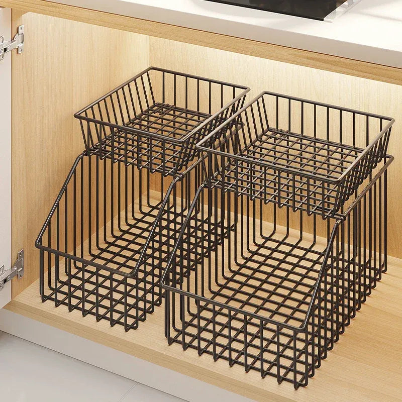 Multipurpose Storage Basket – Kitchen & Bathroom Organizer