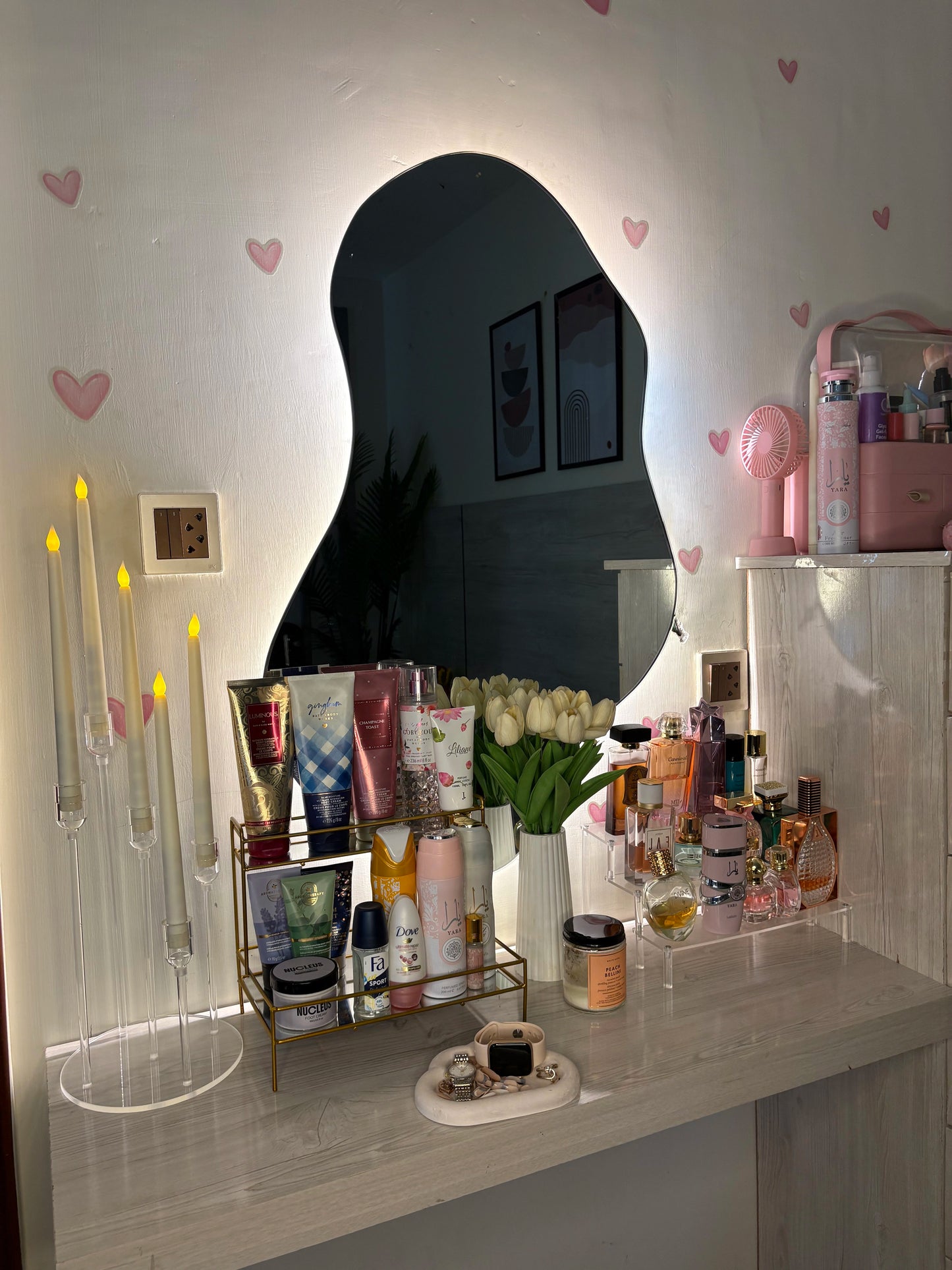 Aesthetic Vanity Organizer