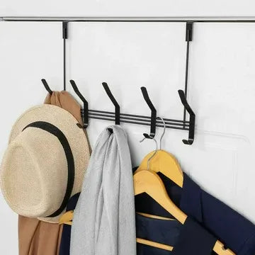 Front view of Kitchen-Dream Door Hanger with vintage hooks – ruhdecor