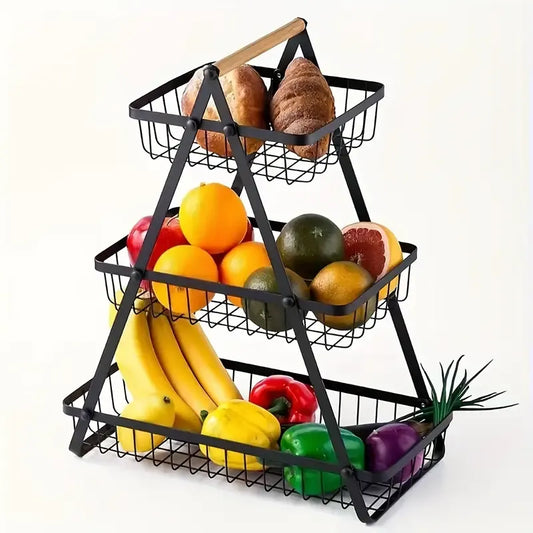 3-Layer Portable Countertop Organizer