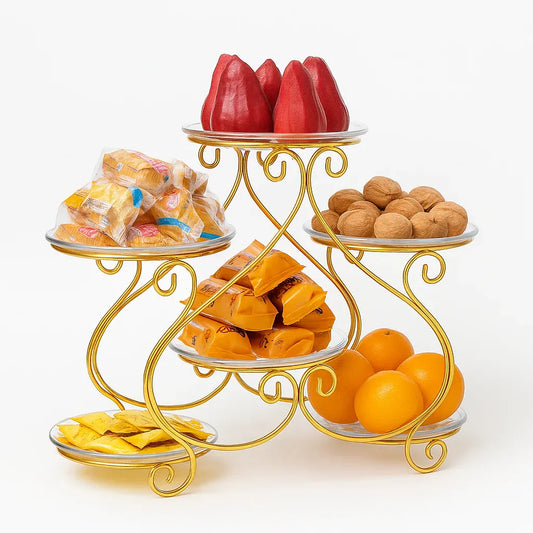 Fruit Stand Multi Layer Fruit Basket, Large Capacity