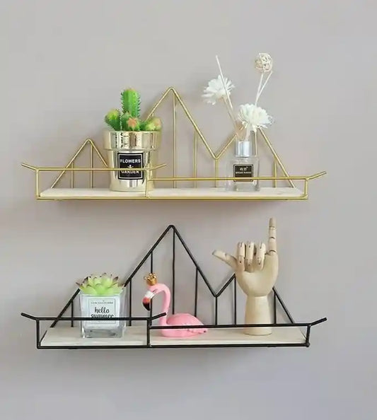 Wall-Mounted Shelf – Mountain Design