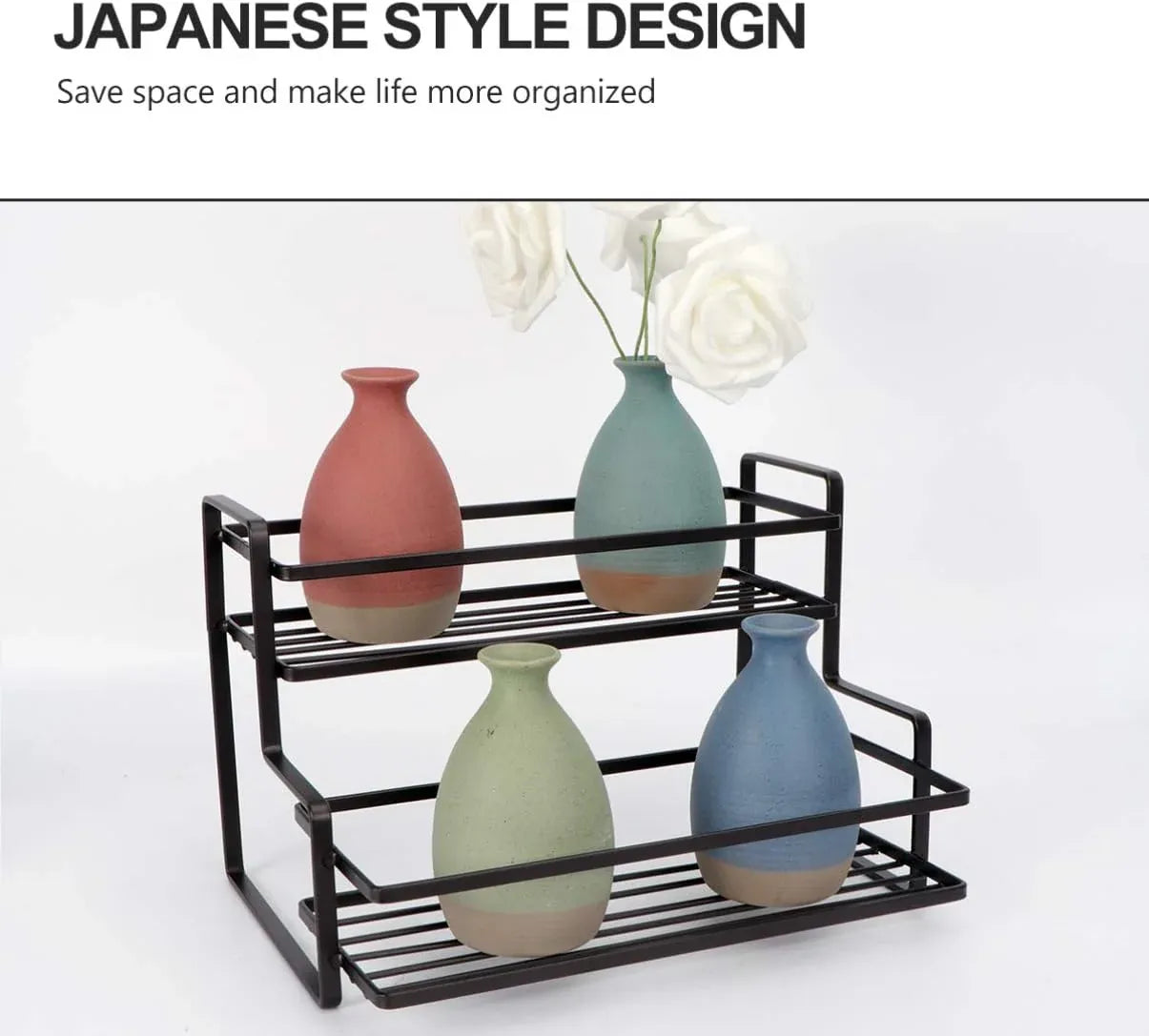 2-Tier Bronze Spice Rack
