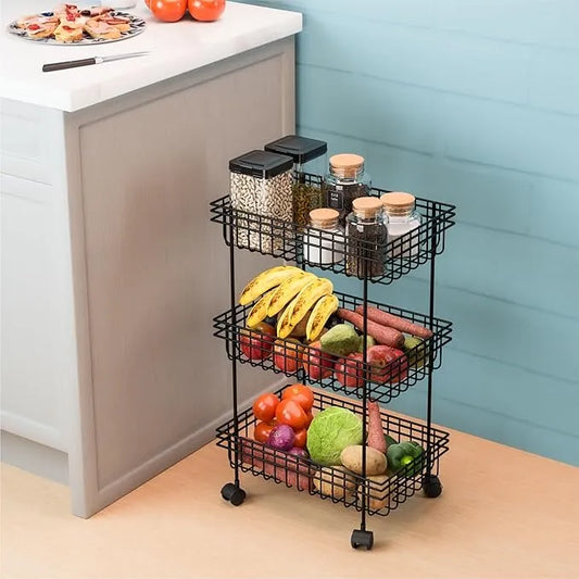 Multipurpose Fruits & Vegetable Stand | Kitchen Trolley